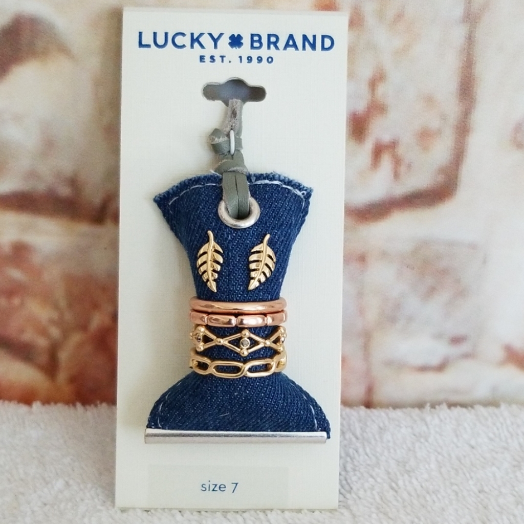 New Lucky Brand Earrings  Ring Set5